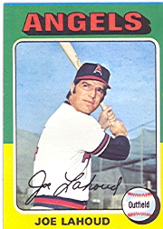 1975 Topps Mini Baseball Cards      317     Joe Lahoud